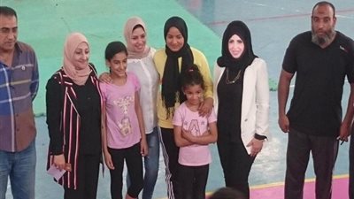 صور.. ختام التصفيات النهائية لمسابقات بطولات الموهوبين بكفر الشيخ فى الجمباز