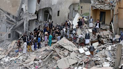 التحالف العربي يشن غارات جوية متفرقة