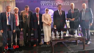 صور.. وزيري الصحة والتعليم العالي بالملتقى الدولى لأبحاث القلب والأوعية الدموية