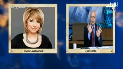 شاهد.. مصطفى بكري يكشف حقيقة فيديو لميس الحديدي!