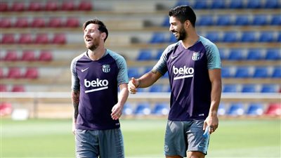 صور .. برشلونة يختتم استعداداته للقاء ريال سوسيداد