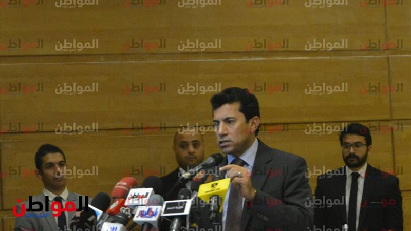 أشرف صبحي وزير الشباب