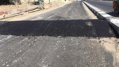 تركيب 250 مترًا مطبات صناعية بواحة الخارجة
