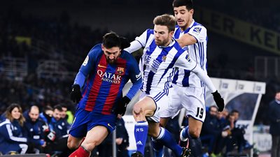 بث مباشر .. برشلونة و ريال سوسيداد في الدوري الاسباني