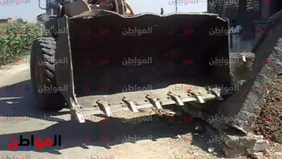 صور.. حملة لإزالة التعديات علي الأراضي الزراعية بمدينة أبو حمص في البحيرة