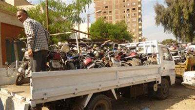 حملات مرورية تسفر عن تحرير 787 مخالفة دراجات بخارية بدون لوحات 