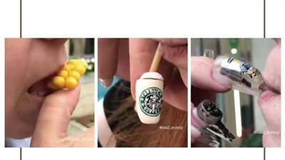 افتكاسات الموضة.. طعام صالح للأكل على الأظافر يشعل انستجرام