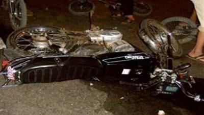 مصرع شخصين وإصابة آخر بإنقلاب دراجتين بخارتين بالفشن ببني سويف