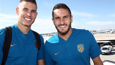 صور.. مفاجآة في قائمة أتلتيكو مدريد المغادرة إلي موناكو