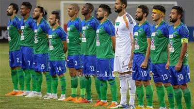 المقاصة يتقدم على الحرس فى الشوط الأول بهدف دون رد