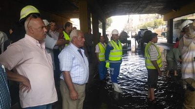 صور.. تنفيذ محاكاة واقعية لمواجهة الأمطار والسيول بـ طوخ