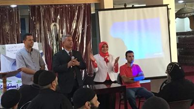 صور.. بحضور 43 كاهن اجتماعا لمياه الشرب الشرب ببني سويف بإيبارشية ببا 