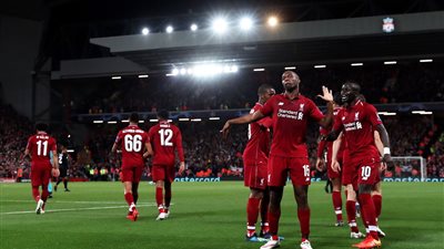 مشهد محمد صلاح بعد هدف فيرمينيو أبرز مشاهد مباراة ليفربول أمس 
