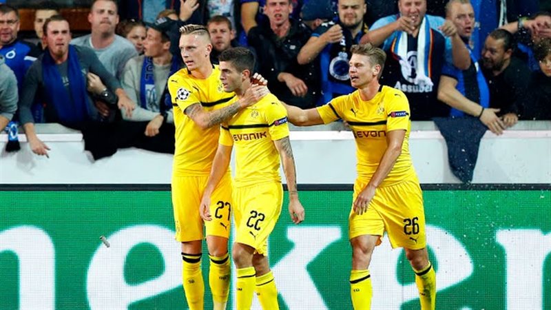 دورتموند يفوز علي