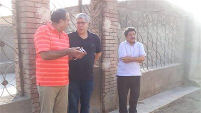 صور.. الخطيب وشوبير يشاركان في تشيع جثمان حازم كرم 