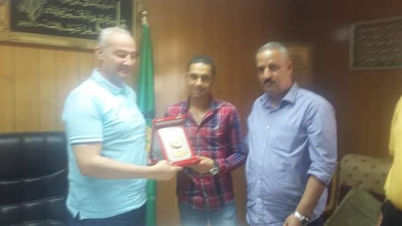 تكريم لاعب ألعاب