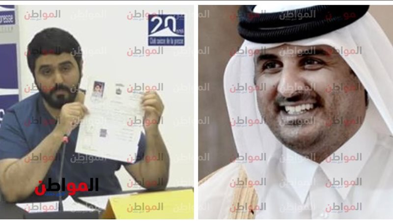 تميم وأحد أبناء قبيلة
