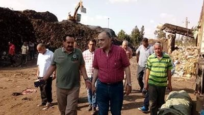 رئيس مدينة المحلة: رفع 11 ألف طن قمامة من مقلب المحلة وجار الإستمرار في أعمال الرفع