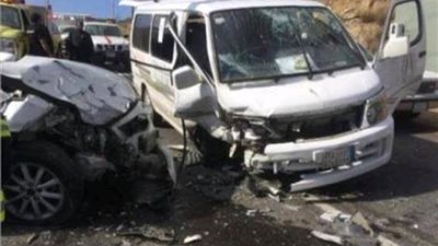 في حادث تصادم مروع .. مصرع شخص وإصابة 6 آخرين بالبحيرة 