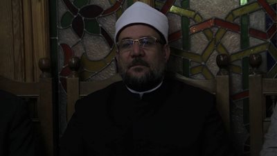  وصول وزير الأوقاف مراسم عزاء المستشار أحمد أبو شقة