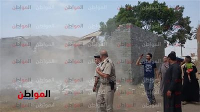صور.. إزالة 15 حالة تعدِ علي الأرض الزراعية بـ قليوب