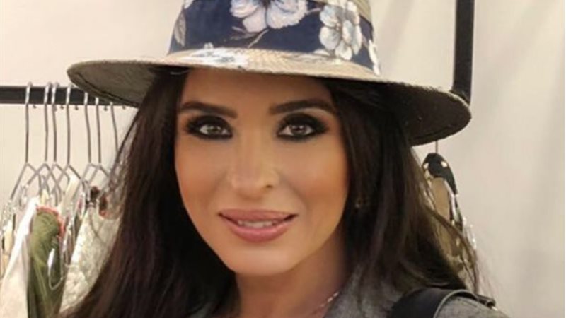 الفنانة دينا 