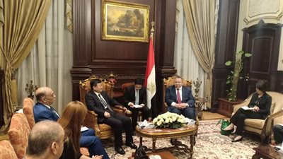 وكيل النواب يستقبل نائب تنظيم الحزب الشيوعي الصيني