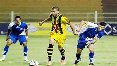 إسلام فؤاد يسجل هدف التعادل للمقاولون في شباك الزمالك