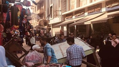 رفع 102 حالة إشغال وتحرير 92 محضر بالمحلة 