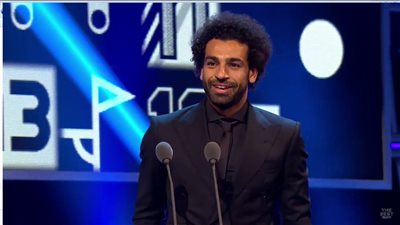 صلاح بعد حصوله على 