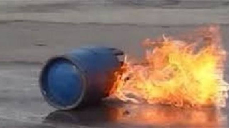 انفجار انبوبة بوتاجاز