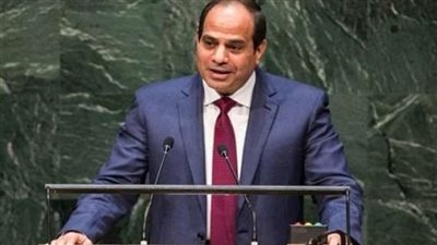 خلال كلمته في الأمم المتحدة .. الرئيس السيسي : القضية الفلسطينية دليلا على عجز النظام الدولى في الوصول إلى حل