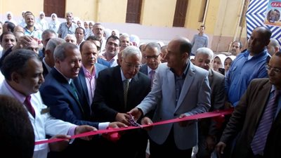محافظ الدقهلية يفتتح المبنى الجديد بمستشفى اجا المركزي