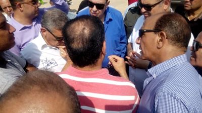صور.. محافظ الغربية يتفقد نادي السنطة الرياضي