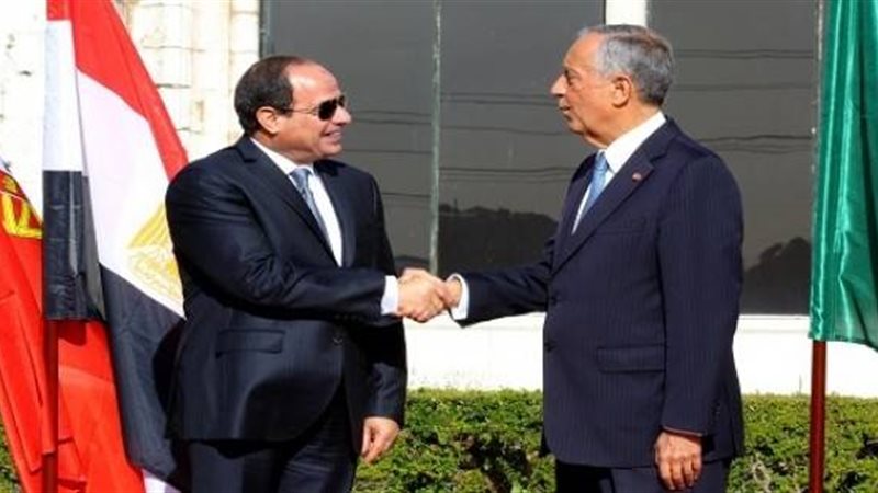 الرئيس  السيسي مع