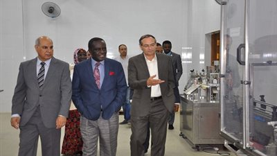 وفد الهيئة القومية للجامعات النيجيرية يزور جامعة كفرالشيخ