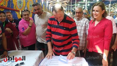 صور.. محمود الخطيب يصل مقر الأهلي