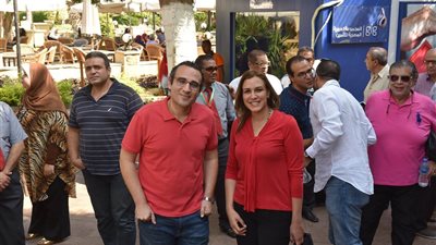 صور.. أعضاء مجلس الاهلي يتابعون اعمال سير الجمعية العمومية ليذليل العقوبات