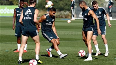 صور.. تدريب ريال مدريد الأخير استعدادا لأتلتيكو