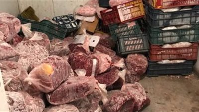 ضبط 26 كيلو لحوم غير صالحة للاستهلاك الآدمى في القليوبية