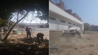 صور.. استمرار أعمال النظافة العامة ورفع المخلفات الصلبة بكافة المناطق بمدينة سفاجا