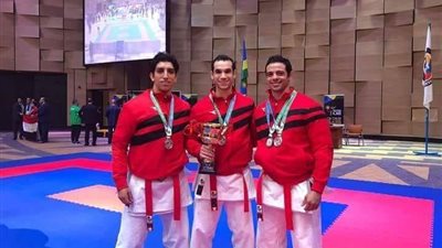 منتخب مصر للكاراتيه يحقق ذهبية البطولة العربية