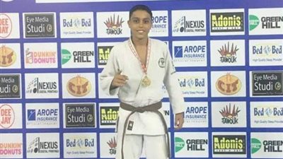 مازن القزاز يحرز المركز الأول والميدالية الذهبية في البطولة العربية بلبنان