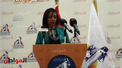 مايا مرسي في ندوة المرأة والأمن القومي: تحيا جيش مصر 