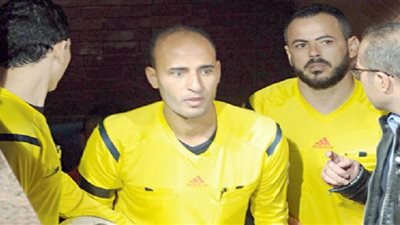 أحمد حمدي حكماً لمباراة إنبي وحرس الحدوج