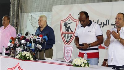 مرتضي منصور يقرر شطب عضوية حازم إمام وياسر إدريس من الزمالك