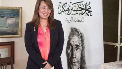 صور.. غادة والي تشهد حفل توزيع جوائز مؤسسة هيكل للصحافة 