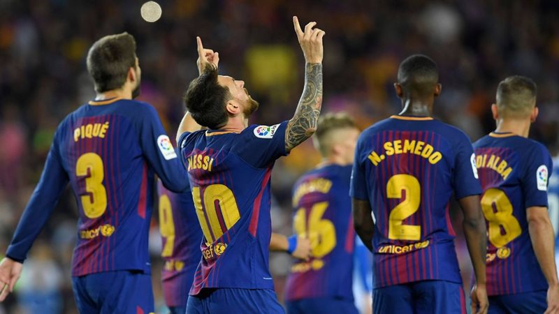 نجم برشلونة ليونيل