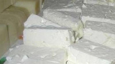 ضبط كميات جبن فاسدة داخل معمل غير مرخص بـ الحامول