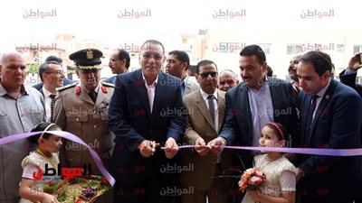 احتفالا بـ ذكرى أكتوبر.. محافظ الشرقية يفتتح مدرسة الشهيد سامي 2 بـ ديرب نجم